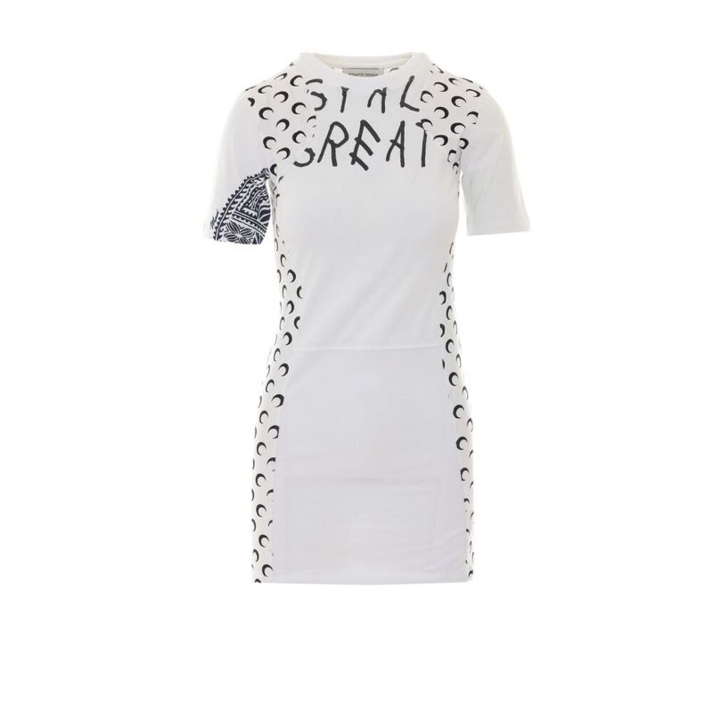 Marine Serre Women Mini Printed Dress
